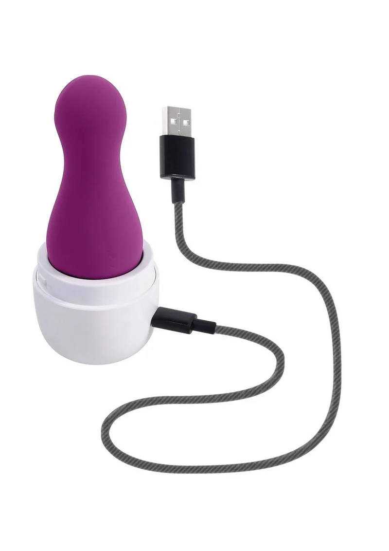 Playboy The Jet Set Tapping Rechargeable Silicone Clitoral Stimulator - Image 4
