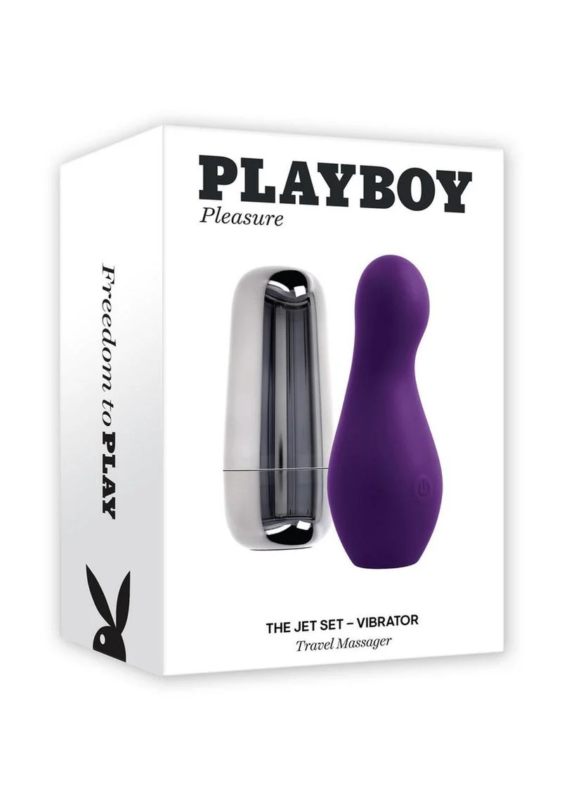 Playboy The Jet Set Vibrator Rechargeable Silicone Clitoral Stimulator - Image 2
