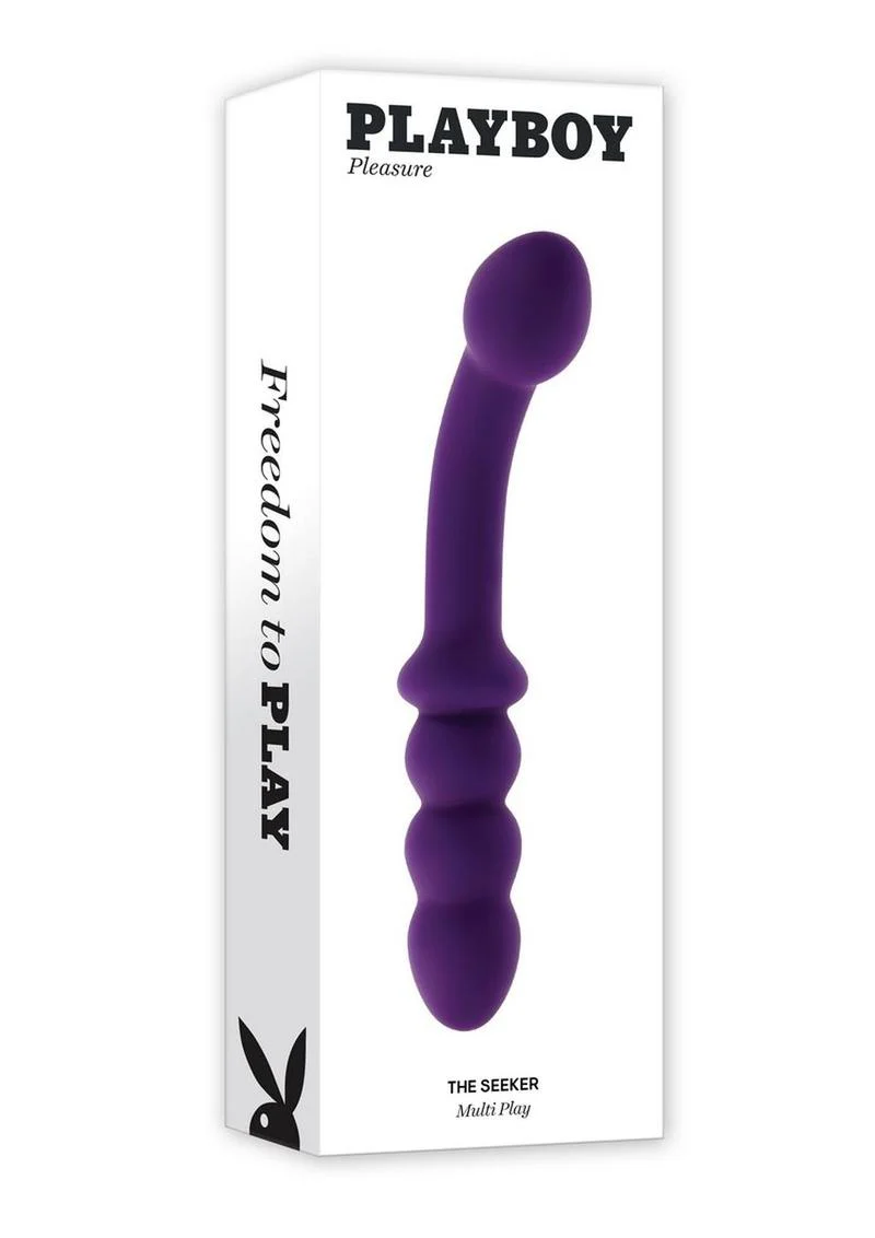 Playboy The Seeker Rechargeable Silicone Dual Vibrator - Image 2