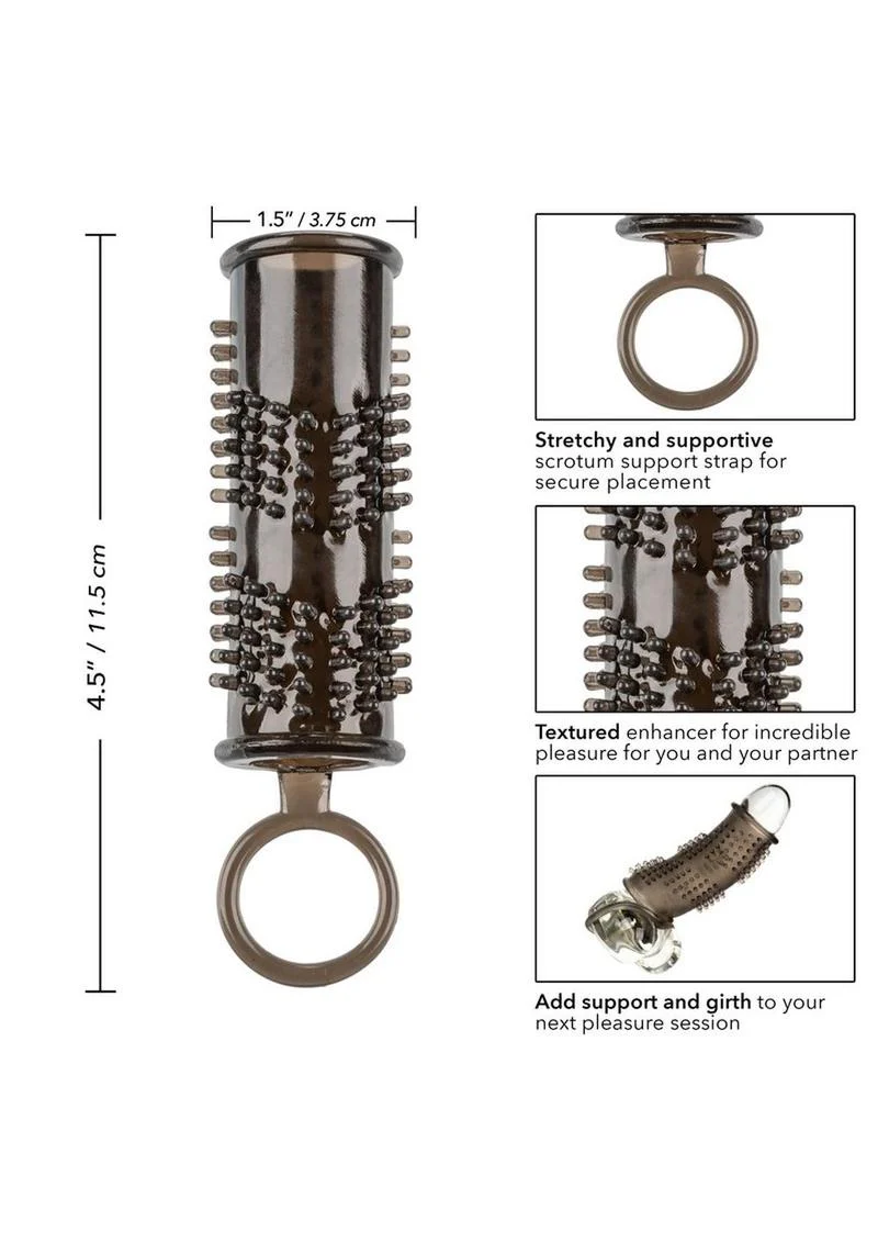 Pleasure Enhancer Penis Sleeve with Scrotum Support - Image 4