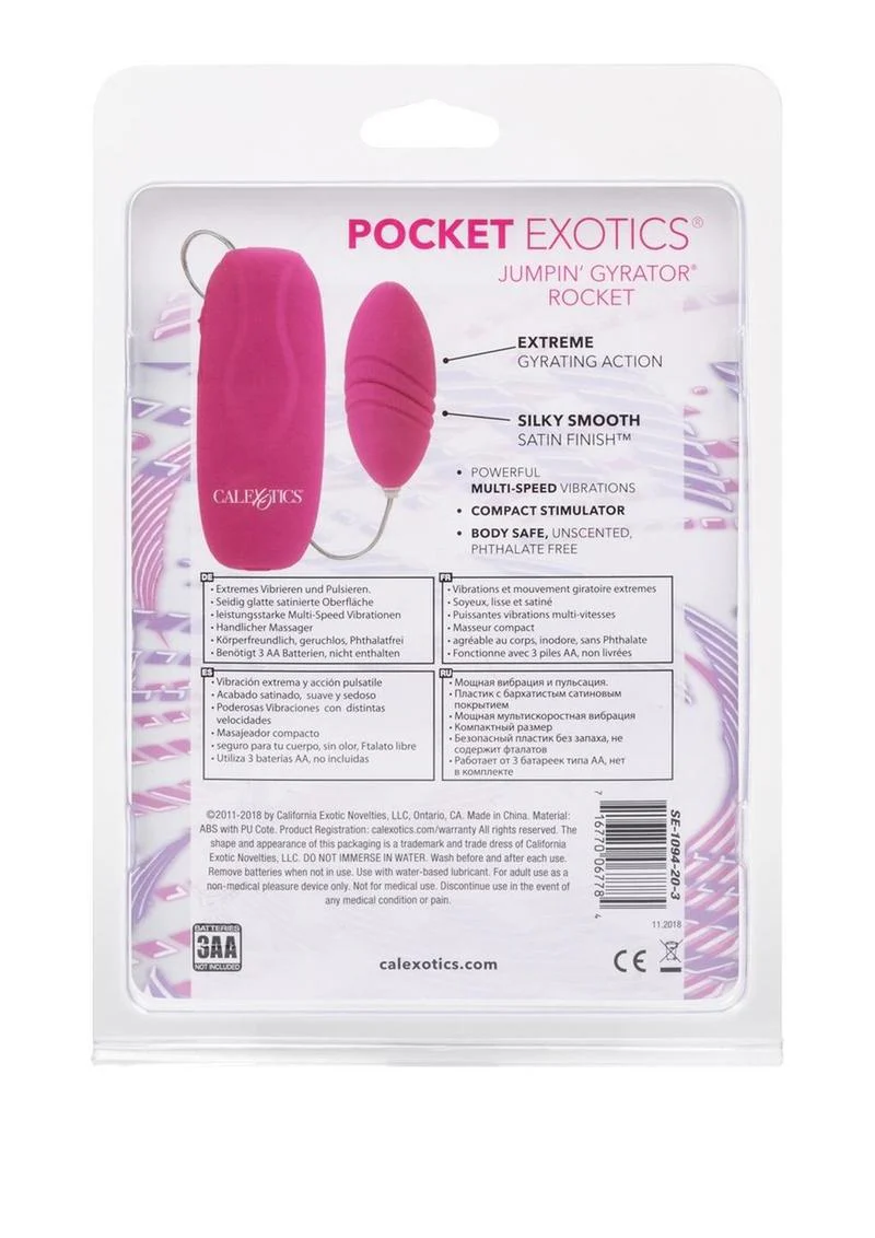 Pocket Exotics Jumpin' Gyrator Rocket Bullet with Remote Control - Image 5