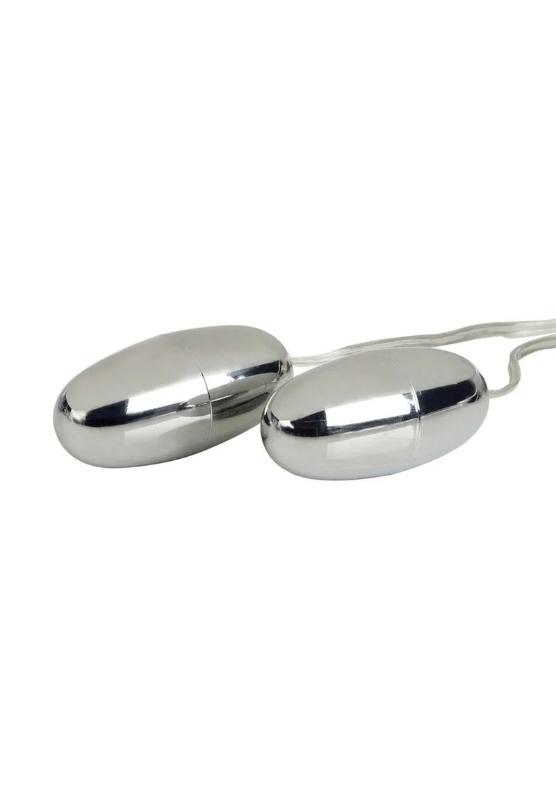 Pocket Exotics Vibrating Double Silver Bullets - Image 3