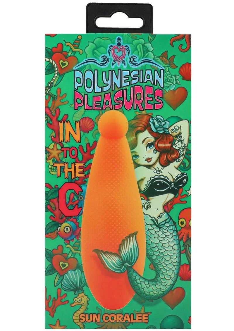 Polynesian Pleasures Into The C Sun Coralee Rechargeable Silicone Vibrator - Image 2