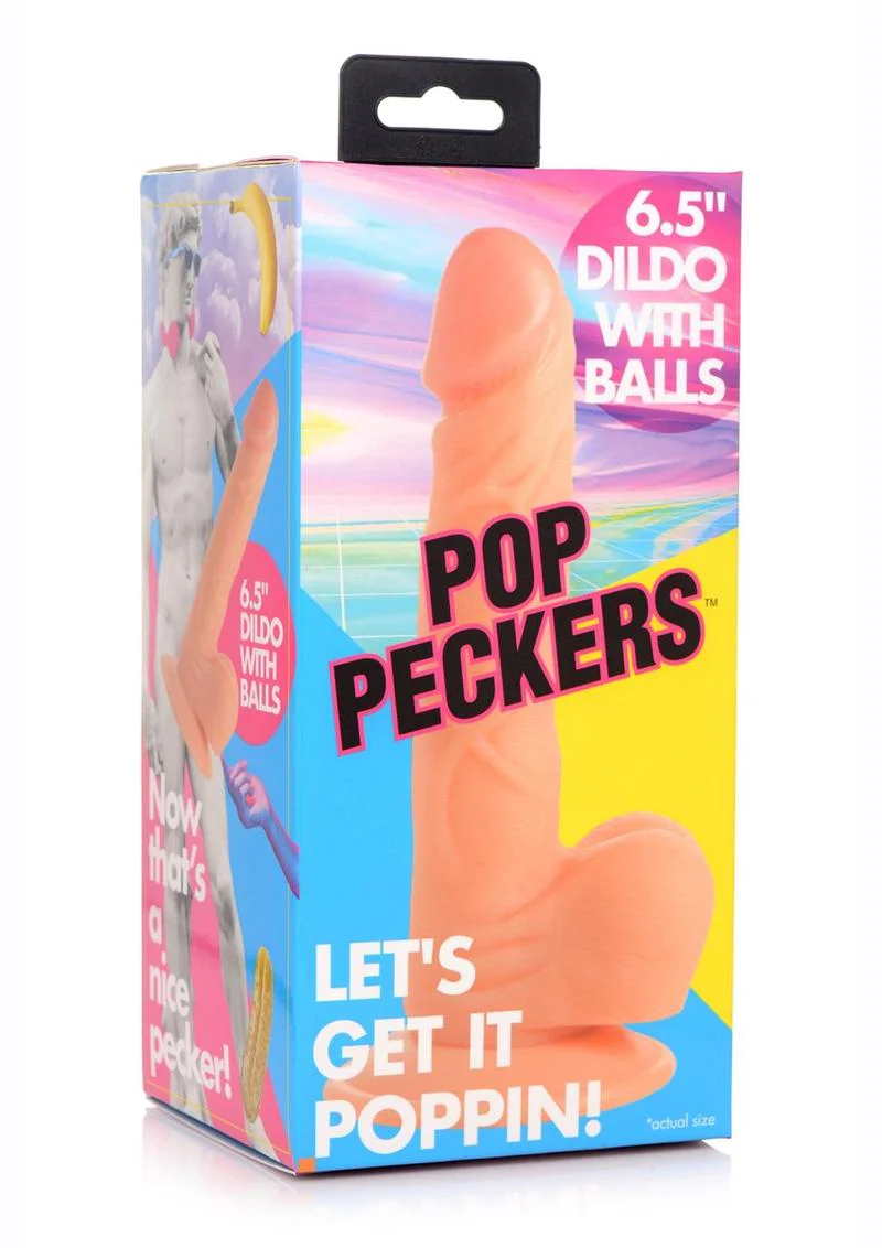 Pop Peckers Dildo with Balls - Image 21