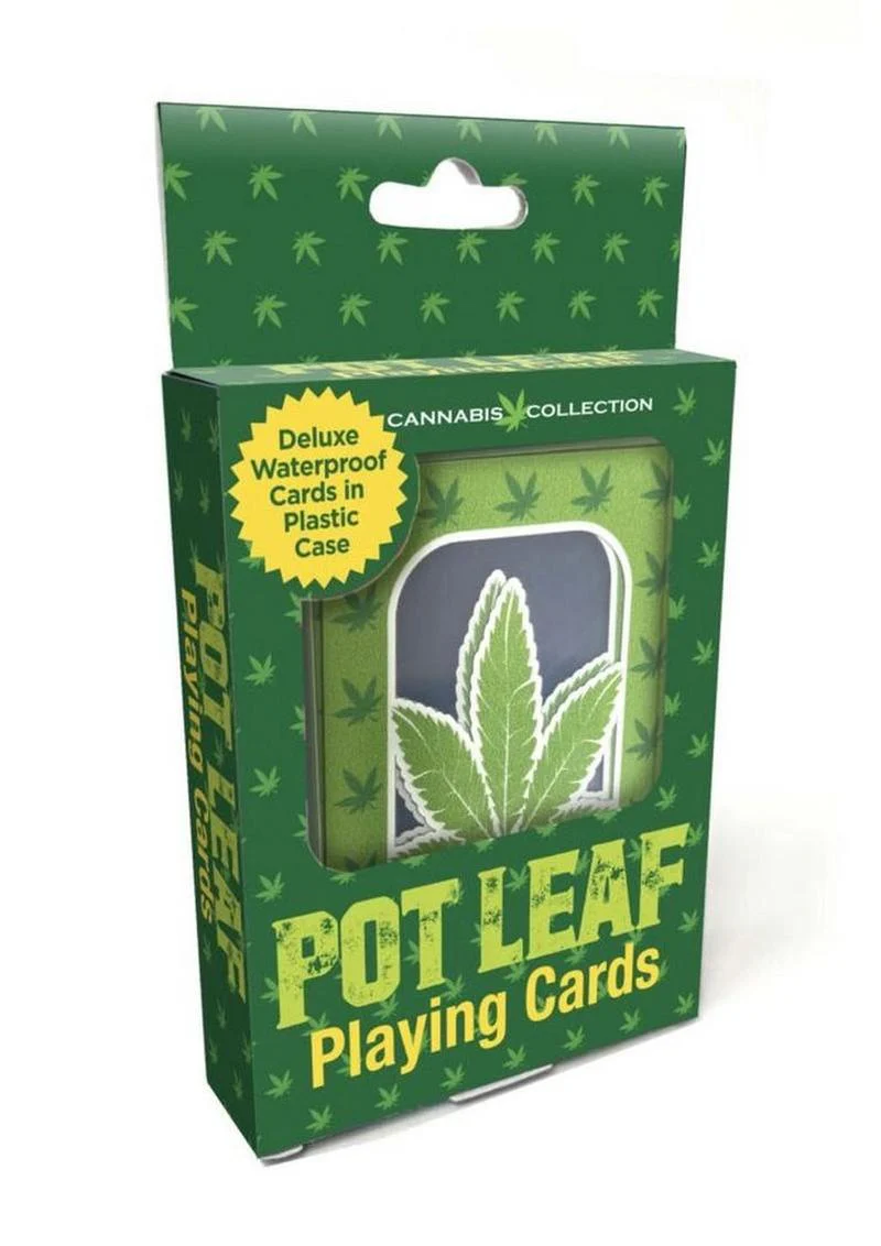 Pot Leaf Waterproof Playing Cards - Image 2