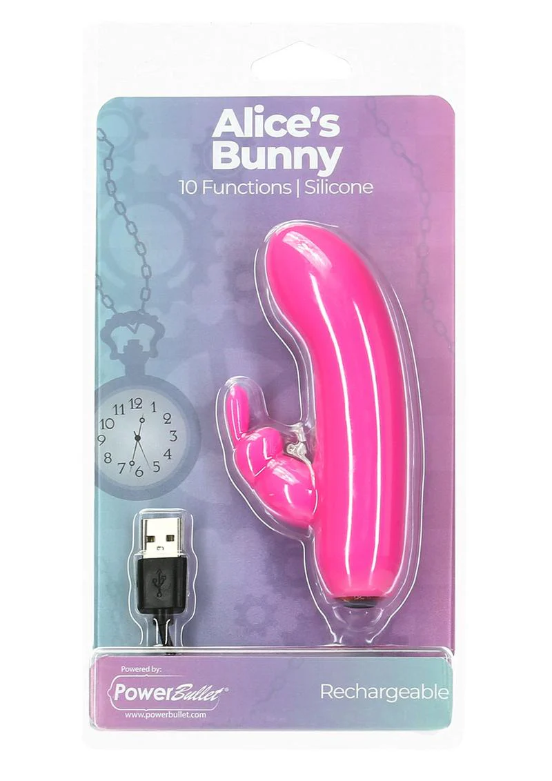 Powerbullet Alice's Bunny Silicone Rechargeable Rabbit - Image 3