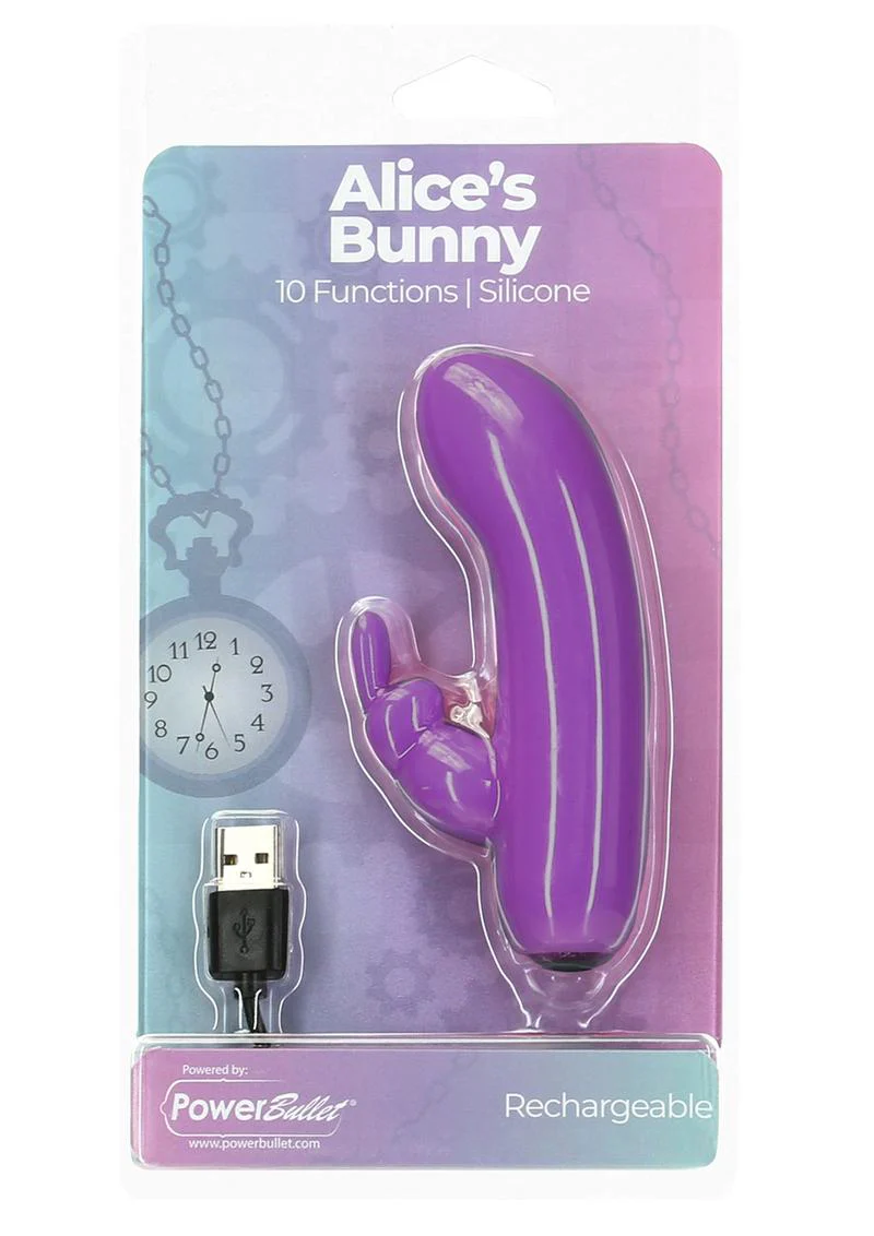Powerbullet Alice's Bunny Silicone Rechargeable Rabbit - Image 6