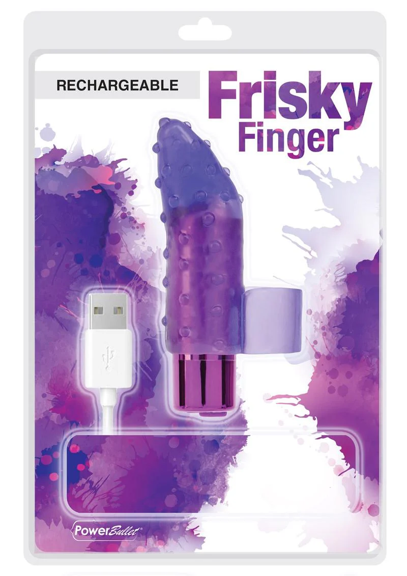 Powerbullet Frisky Finger Rechargeable Finger Massager - Image 6