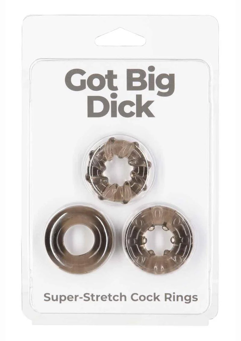 Powerbullet Got Big D Super Stretch Cock Rings - Image 3