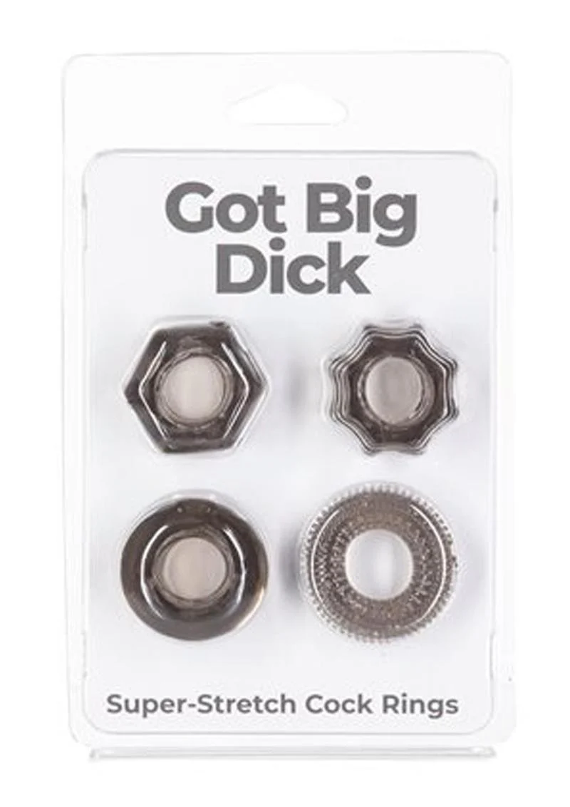 Powerbullet Got Big D Super Stretch Cock Rings - Image 7