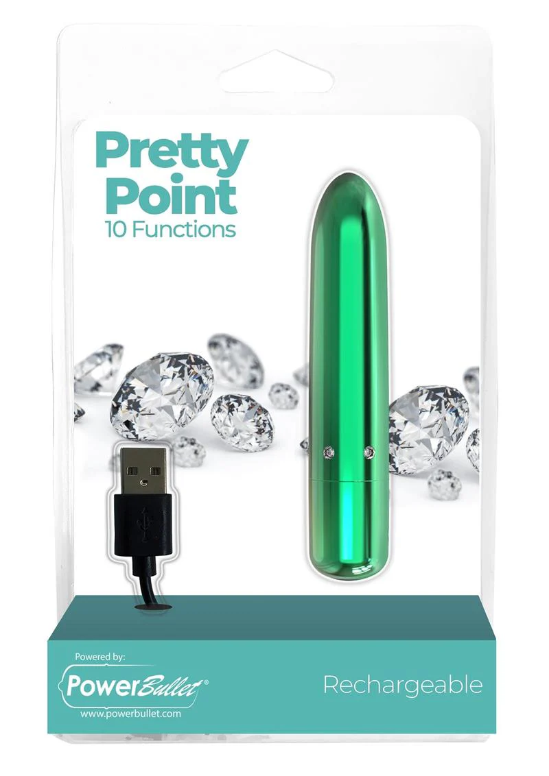 Powerbullet Pretty Point Rechargeable Bullet Vibrator - Image 11