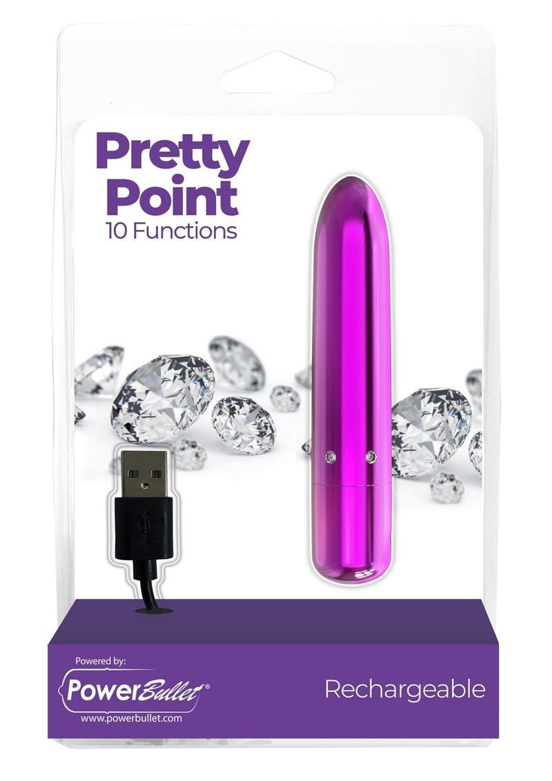 Powerbullet Pretty Point Rechargeable Bullet Vibrator - Image 9