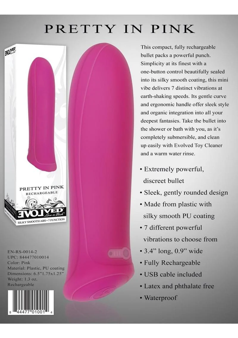 Pretty In Pink Rechargeable Bullet - Image 4