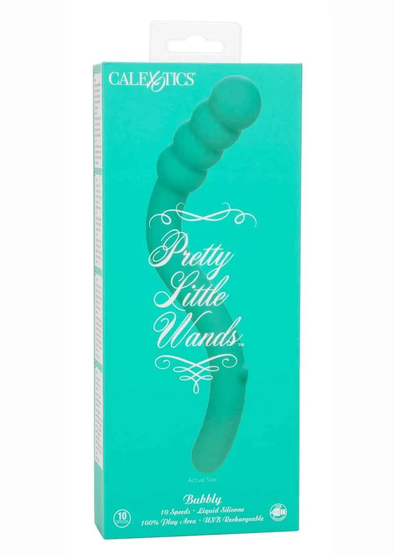 Pretty Little Wands Bubbly Rechargeable Silicone Vibrator - Image 2