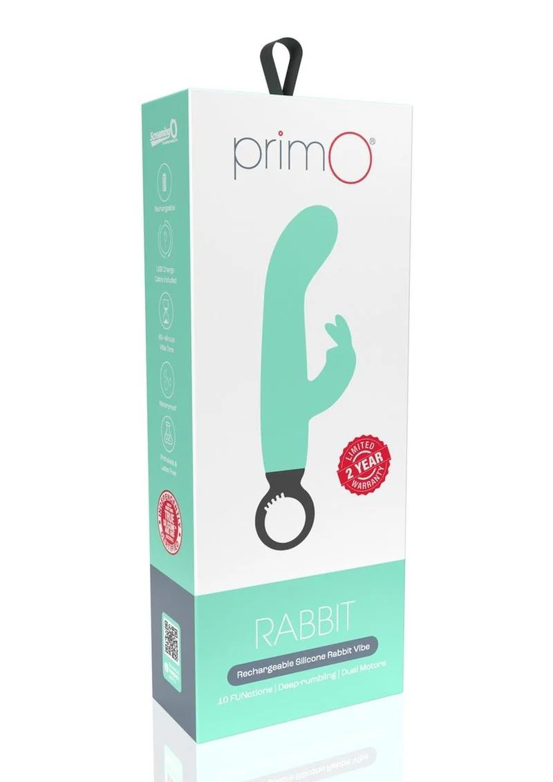Primo Rabbit Rechargeable Silicone Vibrator - Image 4