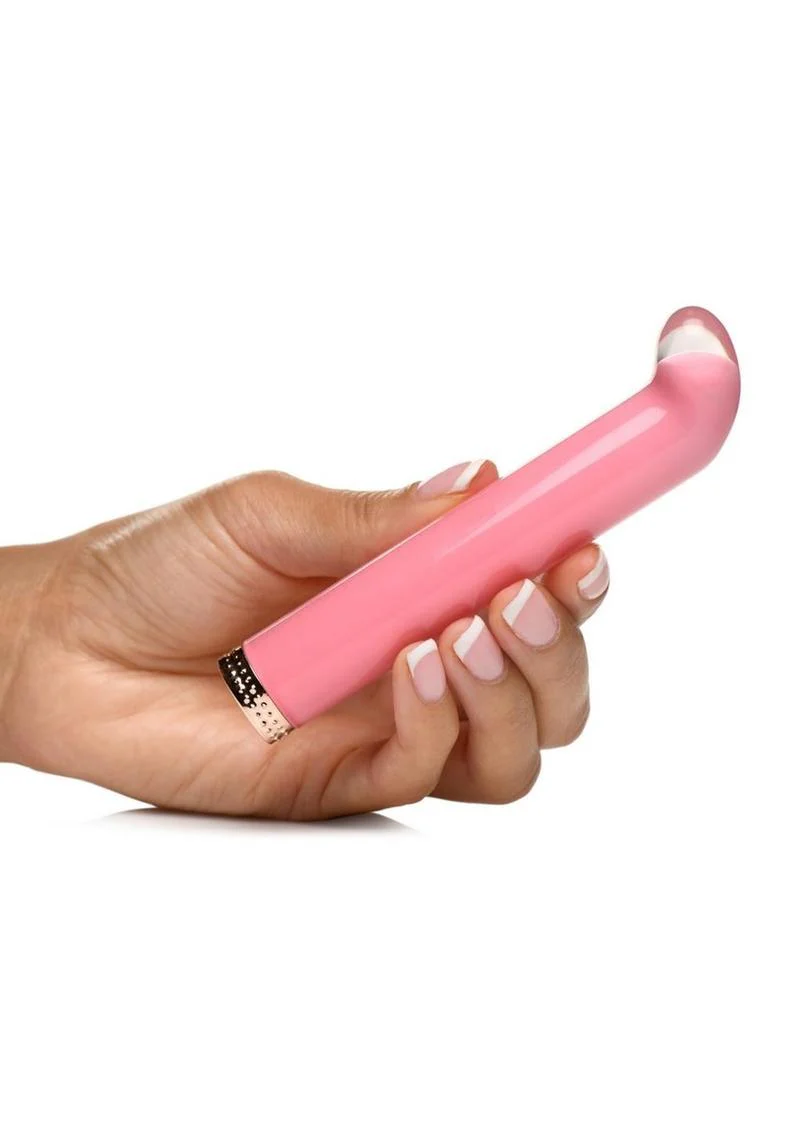 Prisms 10x Mini G-Spot Vibe Rechargeable Glass Bullet - Image 4