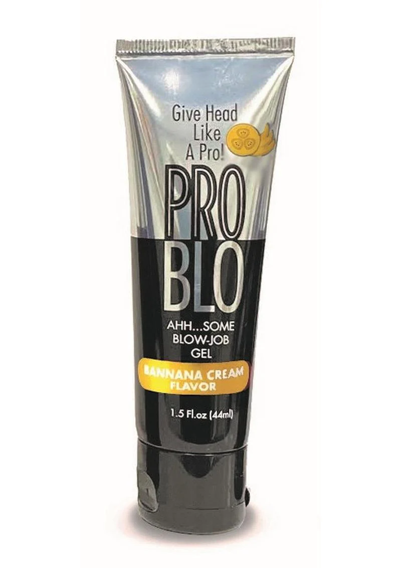 Problo Oral Pleasure Flavored Gel 1.5oz - Banana Cream - Image 2