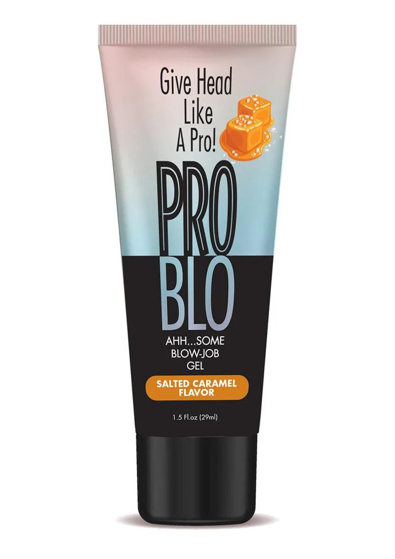 Problo Oral Pleasure Flavored Gel 1.5oz - Salted Caramel - Image 2