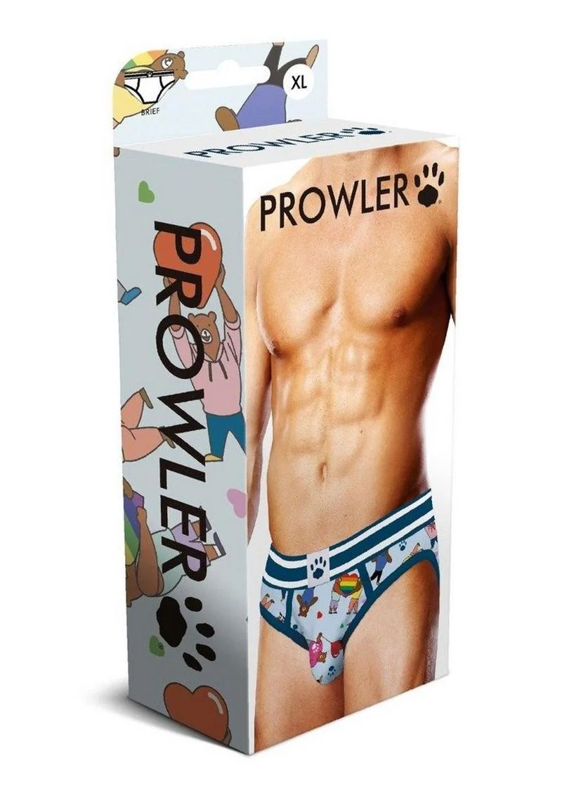 Prowler Bears with Hearts Brief - Image 15