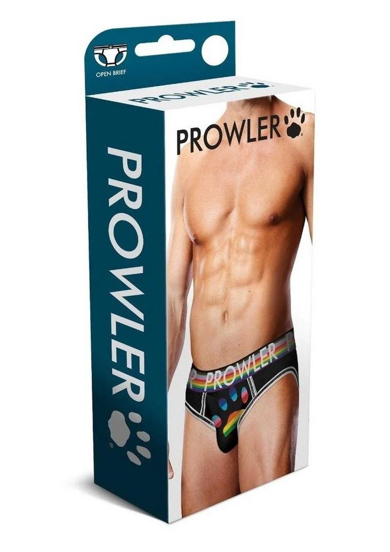 Prowler Black Oversized Paw Open Brief - Image 5