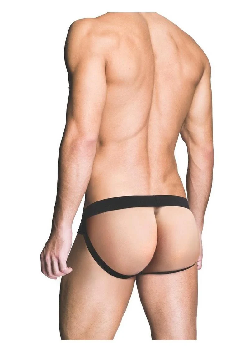 Prowler Red Ass Less Brief Blk Lg - Image 3