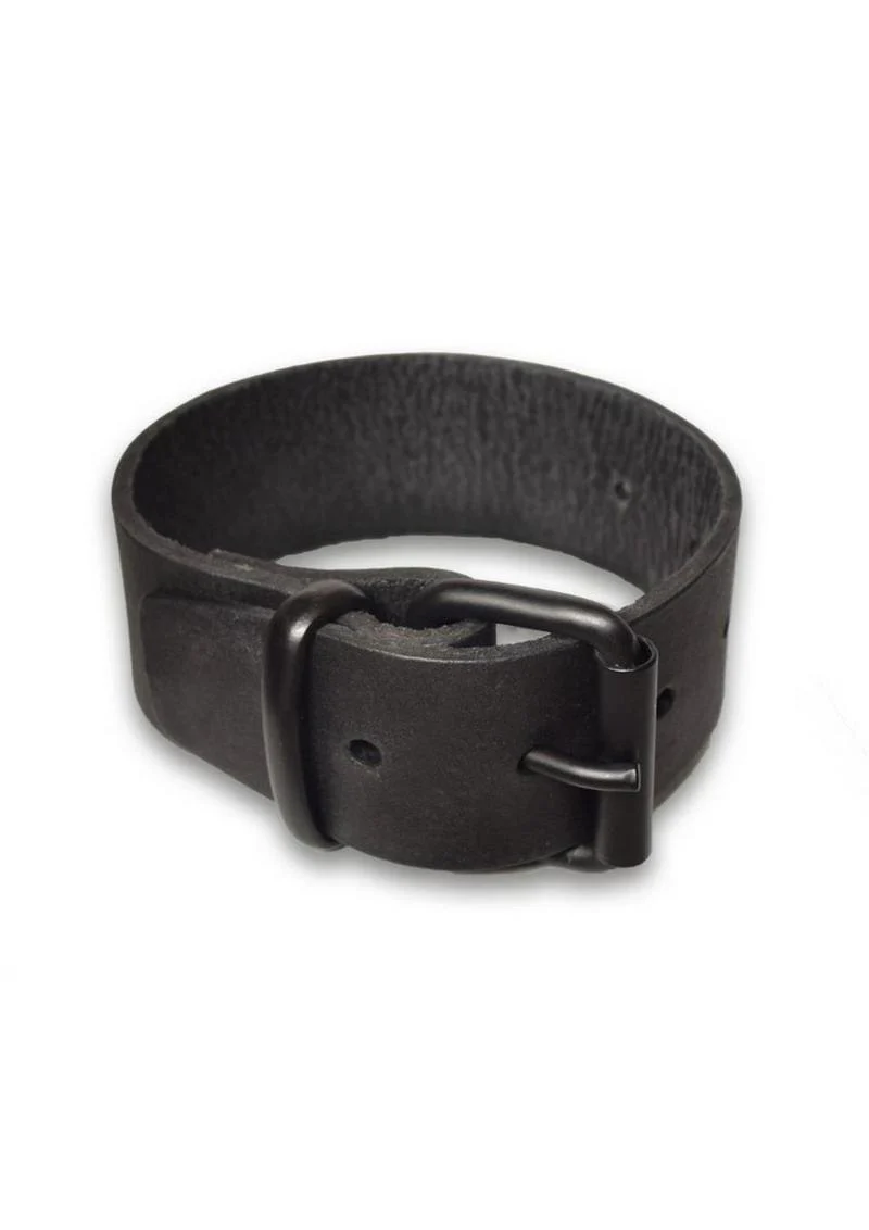 Prowler Red Leather Buckle Bicep Band - Image 3