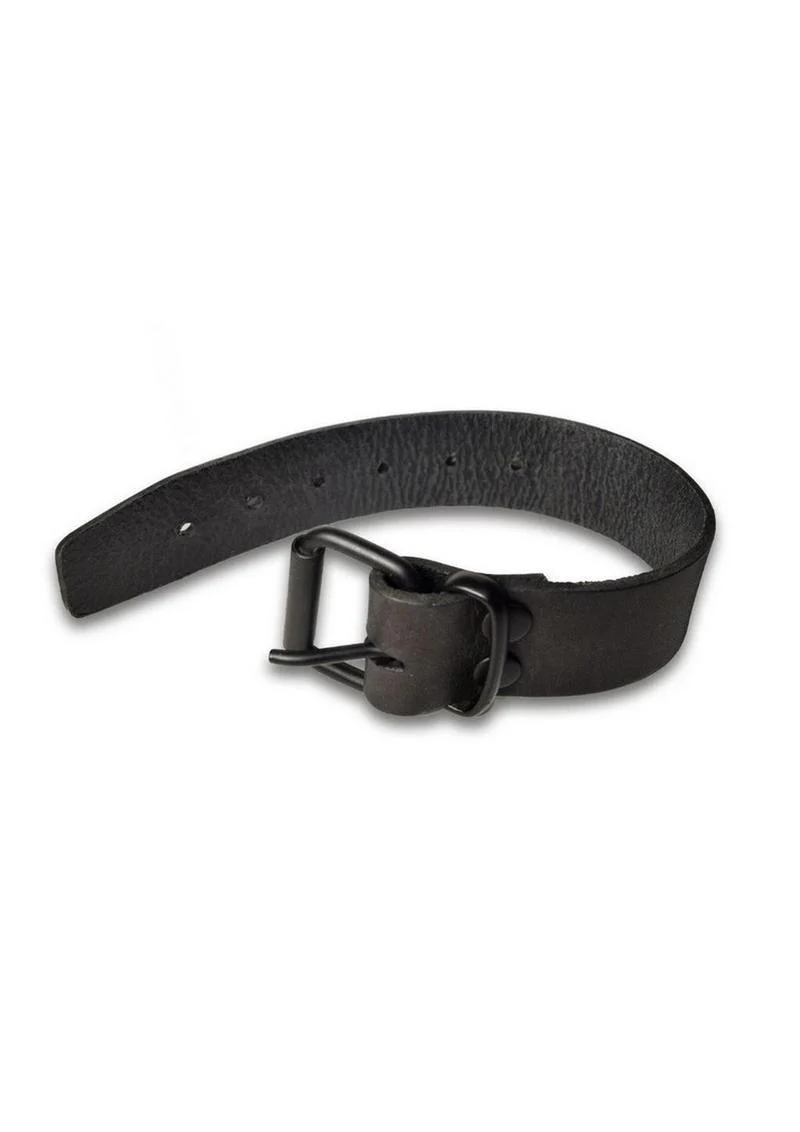Prowler Red Leather Buckle Bicep Band - Image 6