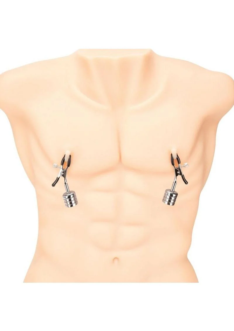 Prowler Red Nipple Clips Magnetic Weight - Image 2