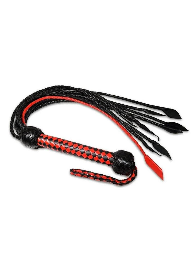 Prowler Red Short Handle Flogger - Image 2