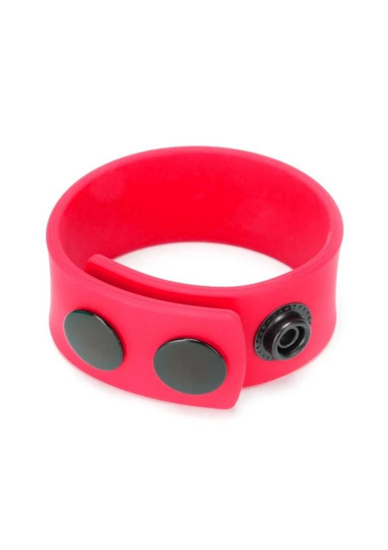 Prowler Red Silicone Cock Strap - Image 4