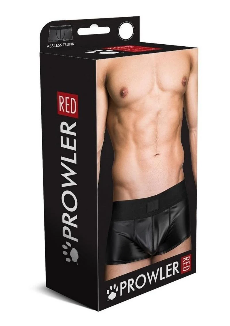 Prowler Red Wetlook Ass-Less Trunk - Image 3