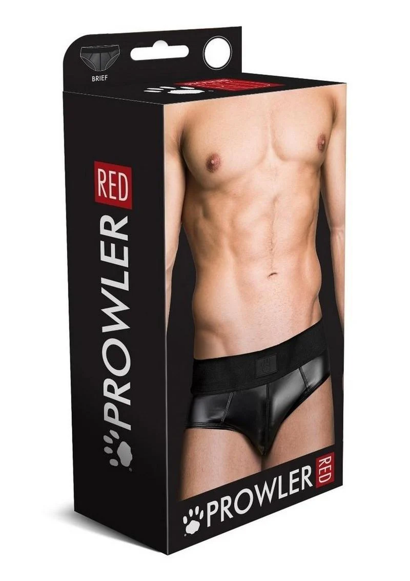 Prowler Red Wetlook Brief - Image 2