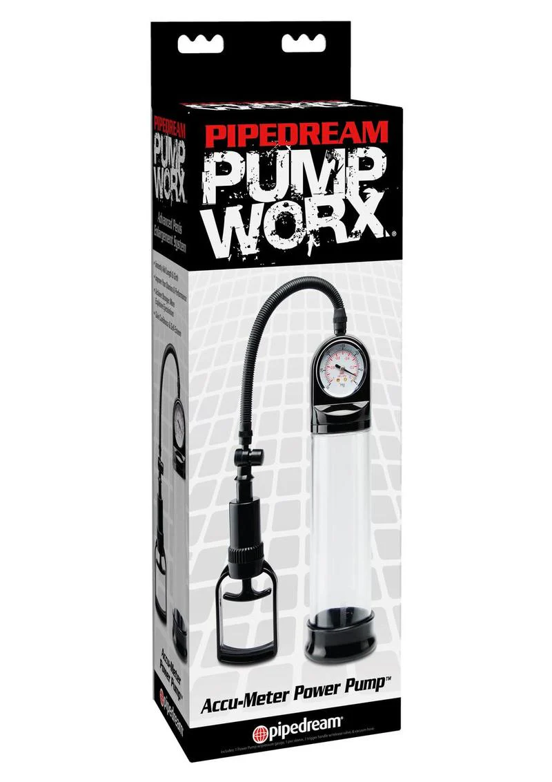 Pump Worx Accu-Meter Power Penis Pump - Image 2