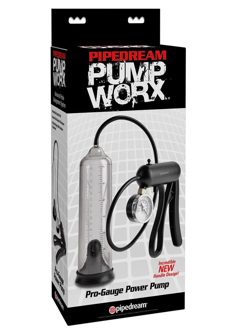Pump Worx Pro-Gauge Power Penis Pump - Image 2