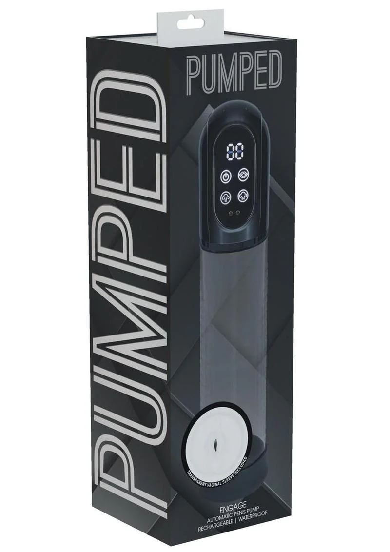 Pumped Engage 6 Function Automatic Rechargeable Penis Pump - Image 2