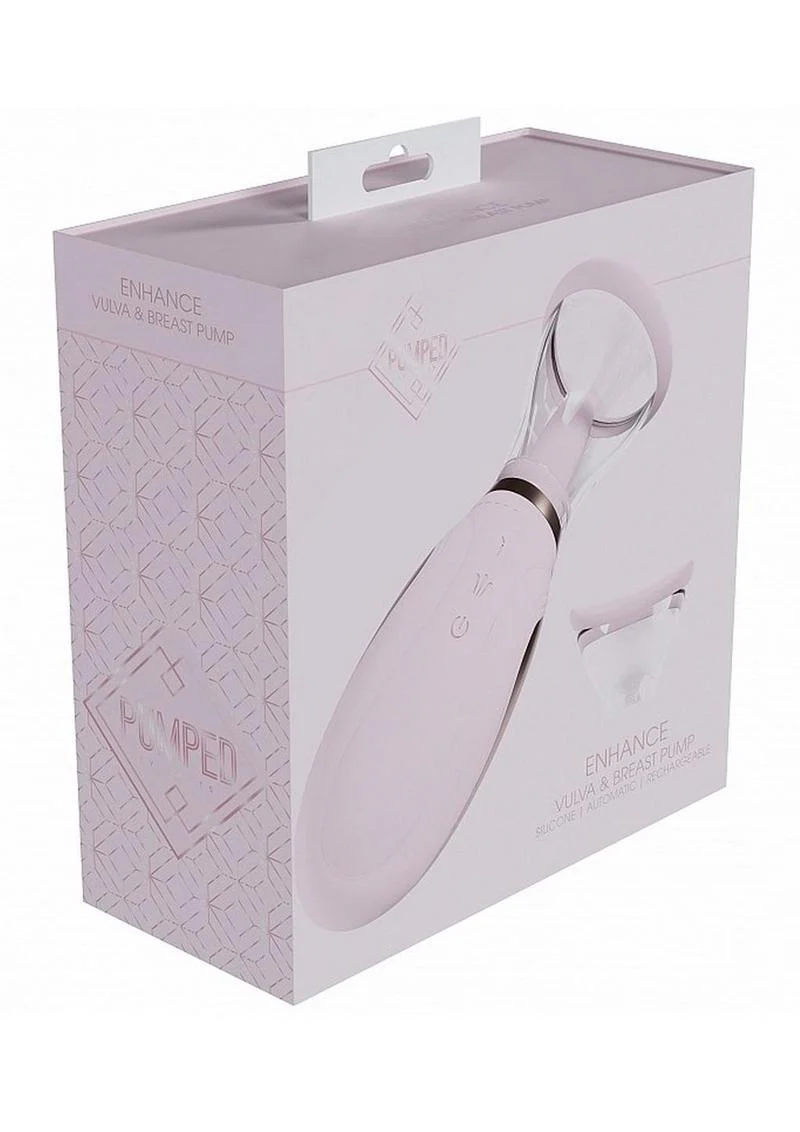 Pumped Enhanced Automatic 13 Speed Silicone Rechargeable Vulva and Breast Pump - Image 6