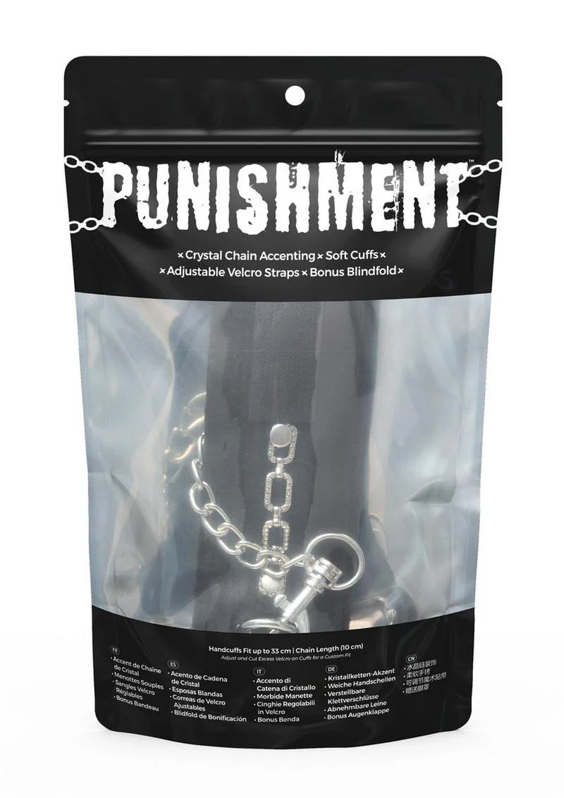 Punishment Crystal Detail Handcuffs - Image 4