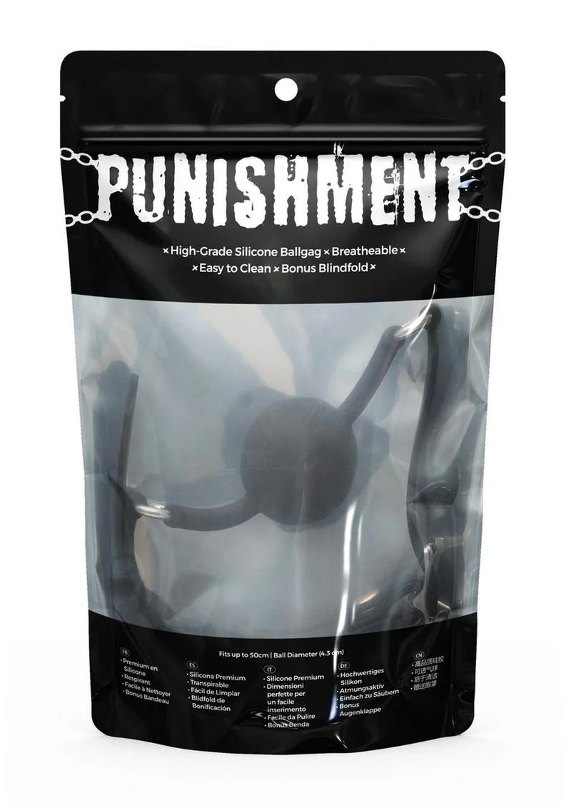 Punishment Silicone Ball Gag - Image 4
