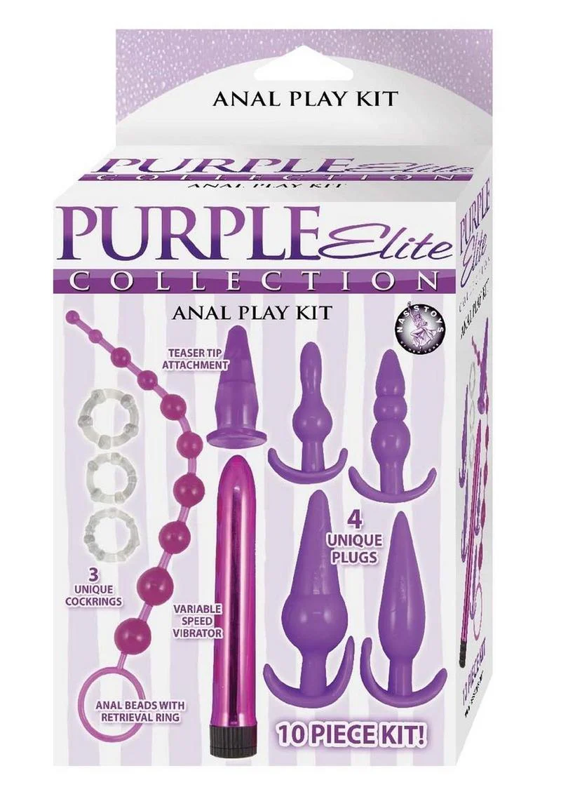 Purple Elite Collection Anal Play Kit - Image 2