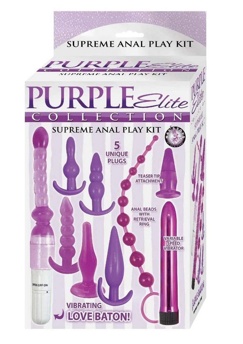 Purple Elite Collection Supreme Anal Play Kit - Image 2