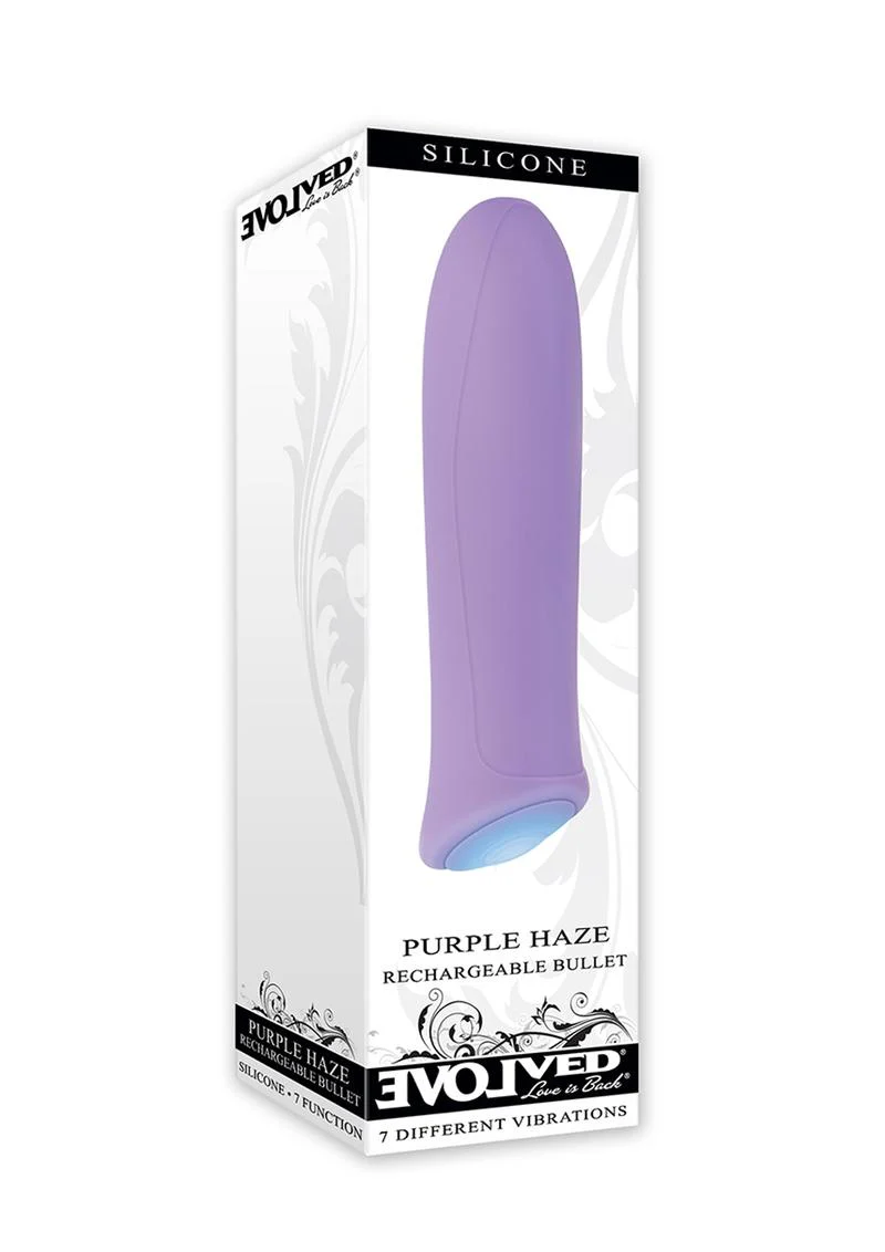 Purple Haze Rechargeable Silicone Bullet - Image 2