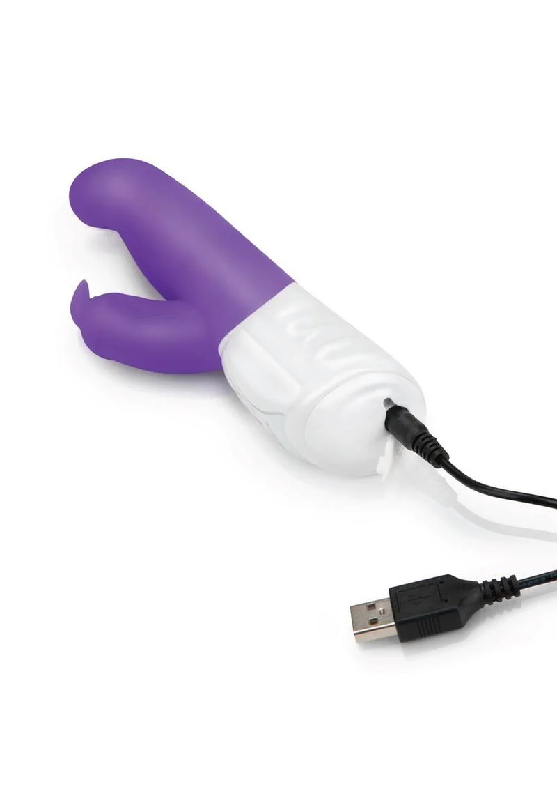 Rabbit Essentials Silicone Rechargeable G-Spot Rabbit Vibrator - Image 5