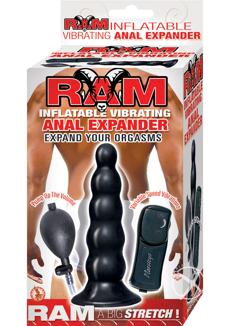 Ram Inflatable Vibrating Anal Expander Butt Plug - Image 2