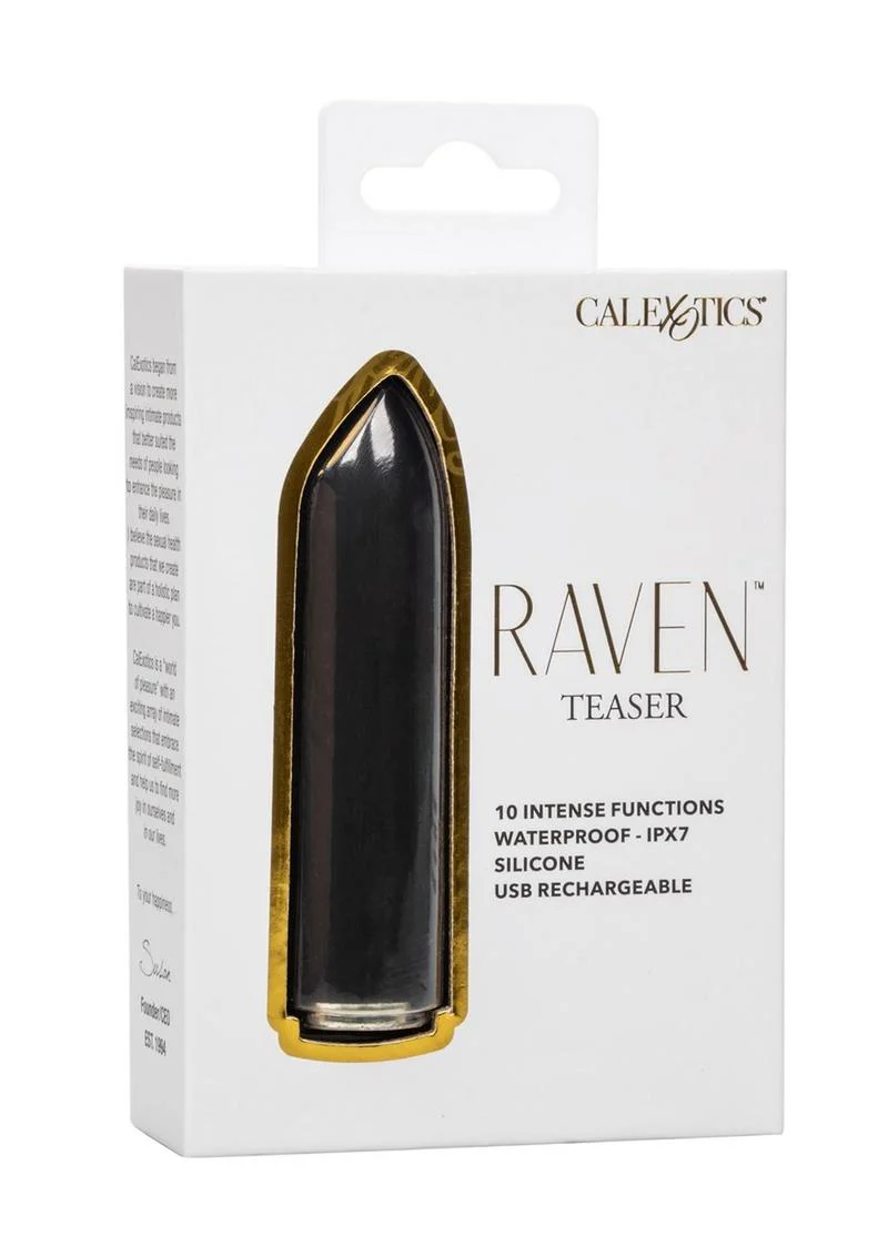 Raven Teaser Rechargeable Silicone Bullet - Image 2