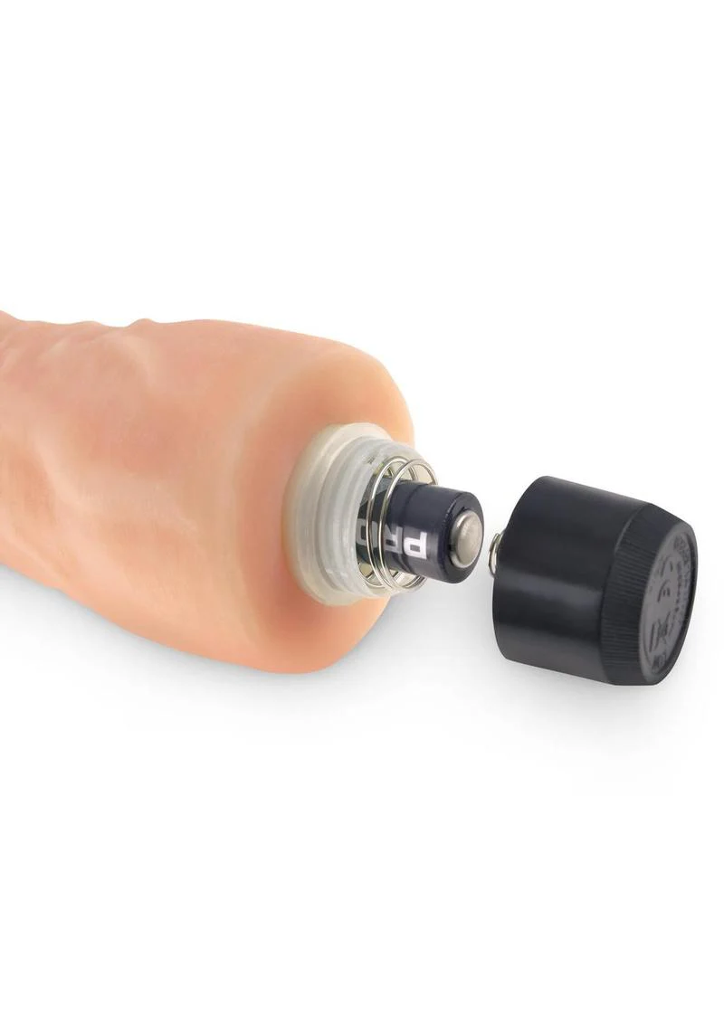 Real Feel Lifelike Toyz No. 6 Realistic Vibrating Dildo - Image 3