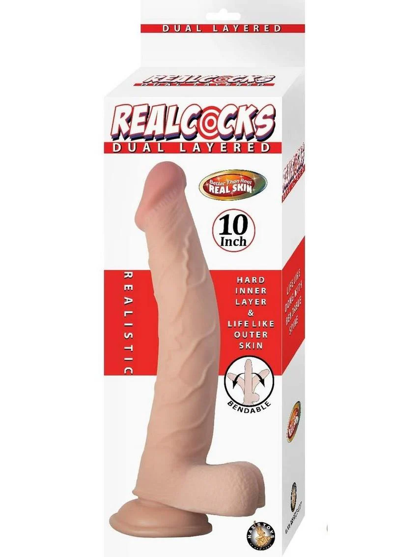 Realcocks Dual Layered Bendable Dildo - Image 10