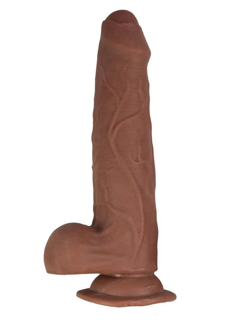 Realcocks Dual Layered Uncut Slider Thin Tip Dildo - Image 4