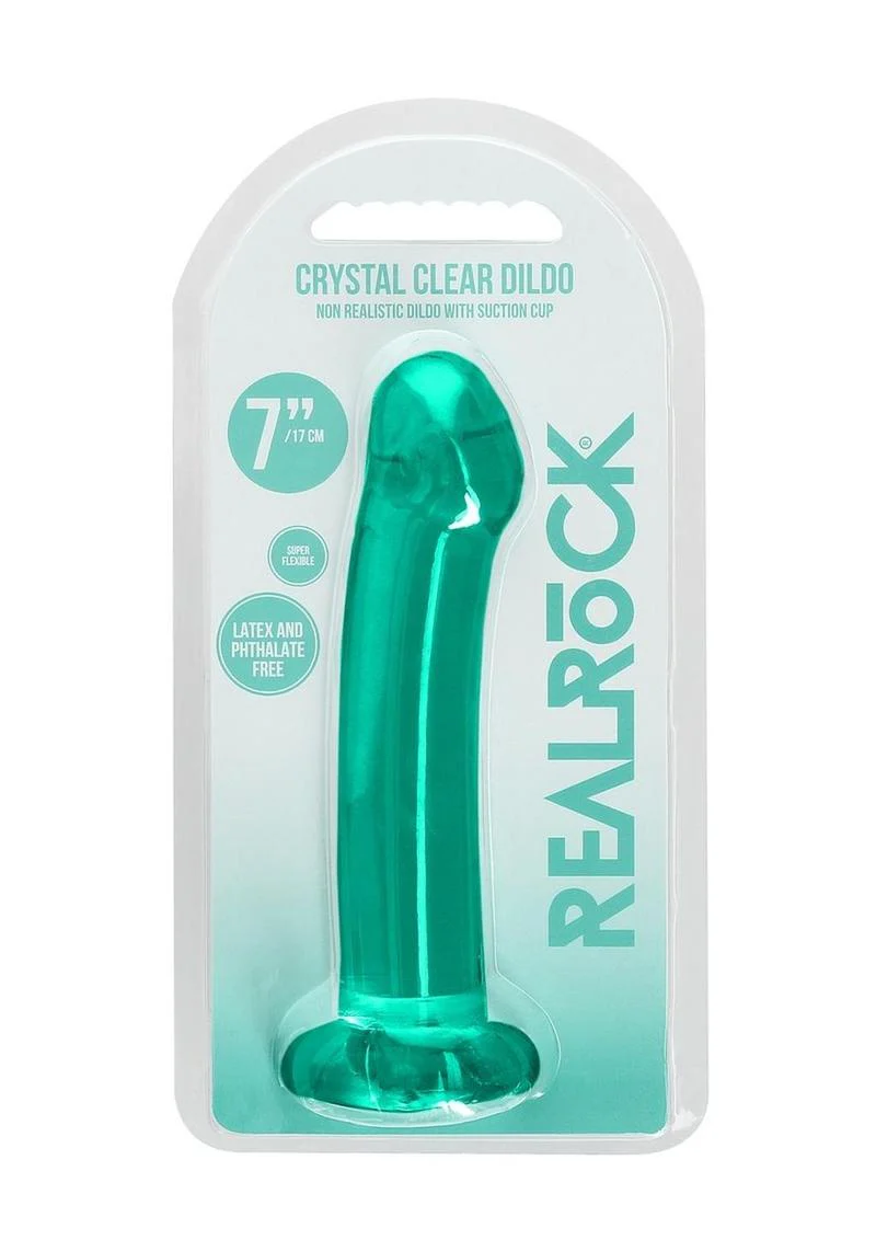Realrock Crystal Clear Dildo with Suction Cup - Image 11