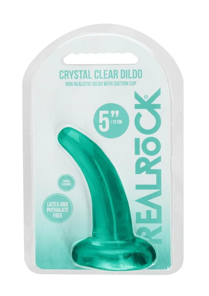 Realrock Crystal Clear Dildo with Suction Cup - Image 5