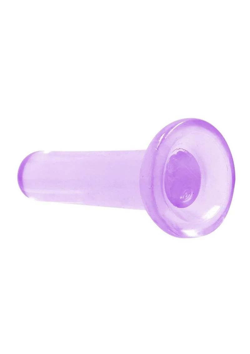 Realrock Crystal Clear Non Realistic Dildo with Suction Cup - Image 32